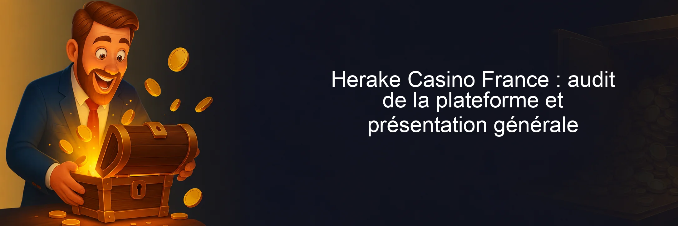Herake Casino France : audit de la plateforme et présentation générale Herake Casino France : audit de la plateforme et présentation générale